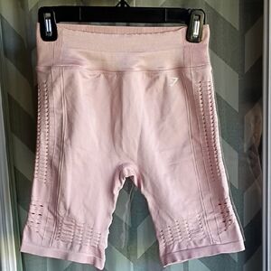 Gymshark Blush Pink Seamless Bike Shorts